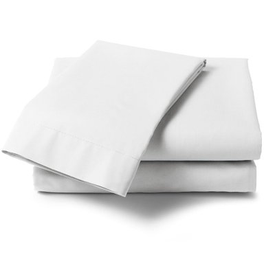 SET SÁBANAS SLEEPER 2 PLAZAS 260 HILOS BLANCO LISOS