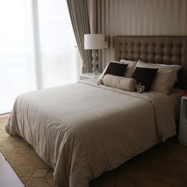 FUNDA DUVET SLEEPER QUEEN ALGODÓN PIMA BEIGE 300 HILOS PERUANO