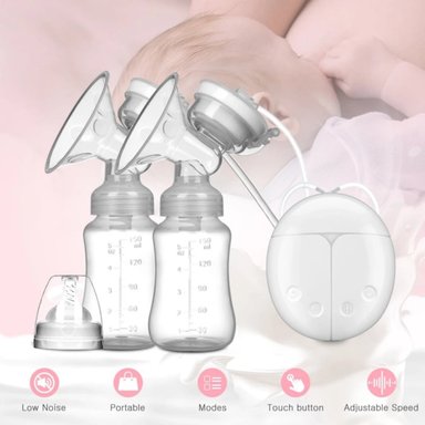 EXTRACTOR LECHE MATERNA TECH CARE DOBLE BPA FREE - 2