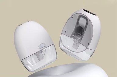EXTRACTOR LECHE TECH CARE PORTÁTIL MATERNO MANOS LIBRE SUPER DELGADO PACK X2 - 3