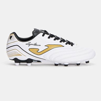 ZAPATILLAS FUTBOL AGUILA 2502 FG BLANCO ORO
