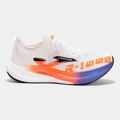 ZAPATILLAS RUNNING R.1000 2502 UNISEX BLANCO NARANJA