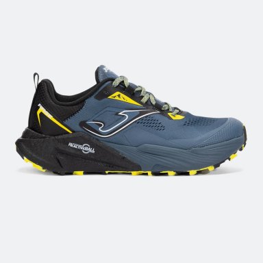 ZAPATILLAS TRAIL RUNNING RASE MEN 2522 AZUL AMARILLO