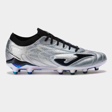 ZAPATILLAS FUTBOL EVOLUTION TOP 2512 FG PLATA