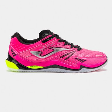 ZAPATILLAS FUTBOL SALA TOP FLEX ULTIMATE 2510 IN FUCSIA NEGRO AMARILLO FLÚOR