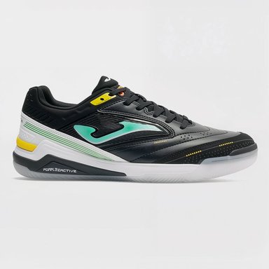 ZAPATILLAS FUTBOL SALA GAMBETA 2601 IN NEGRO VERDE MENTA