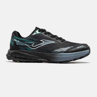 ZAPATILLAS TRAIL RUNNING TR-7 2601  NEGRO TURQUESA