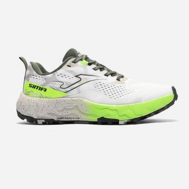 ZAPATILLAS TRAIL RUNNING SIMA 2602 BLANCO VERDE