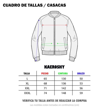 CASACA LEGANT HOMBRE CUELLO TEJIDO - NEGRO XXXL - 6