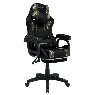Silla Gamer Extingtion Sapp Gamuza-Cuerina Color Camuflaje - 1