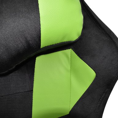 Silla Gamer Extingtion Sapp Gamuza-Cuerina Color Verde - 5