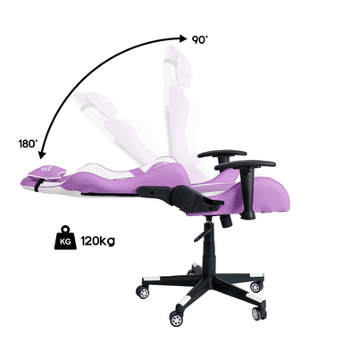 SILLA GAMER ERGONÓMICA BLAZZE EXODO - LILA - 3