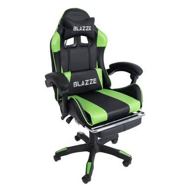 SILLA GAMER BLAZZE VERDE ERGONÓMICA LOOT - 1