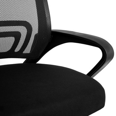 SILLA ERGONÓMICA DE OFICINA NAZKA - NEGRO - 4