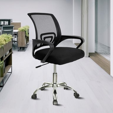 SILLA ERGONÓMICA DE OFICINA NAZKA - NEGRO - 5