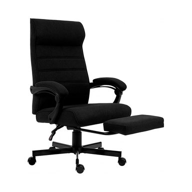 SILLA GERENCIAL DE OFICINA ERGONÓMICA THRAX - NEGRO