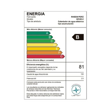 TERMA ELÉCTRICA 152 L RHEEM | Gris - 6