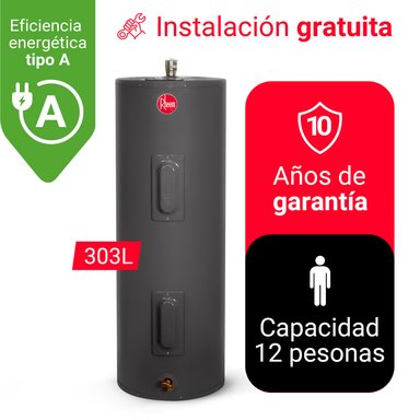 TERMA ELÉCTRICA 303 L RHEEM | Gris