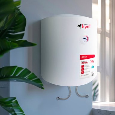 TERMA ELÉCTRICA 30 L BRYANT ZAFIRO | BLANCO - 2