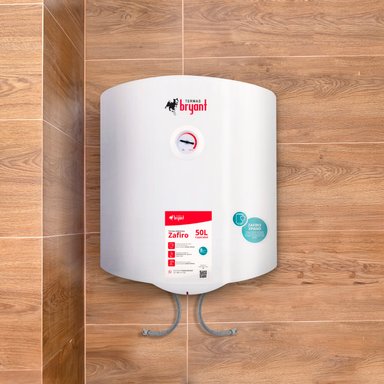 TERMA ELÉCTRICA 50 L MODERN BRYANT ZAFIRO XPAND MAYOR DURACIÓN | Blanco - 2
