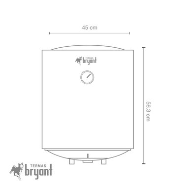 TERMA ELÉCTRICA 50 L MODERN BRYANT ZAFIRO XPAND MAYOR DURACIÓN | Blanco - 5