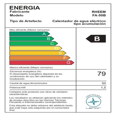 TERMA ELÉCTRICA 50 L MODERN BRYANT ZAFIRO XPAND MAYOR DURACIÓN | Blanco - 6