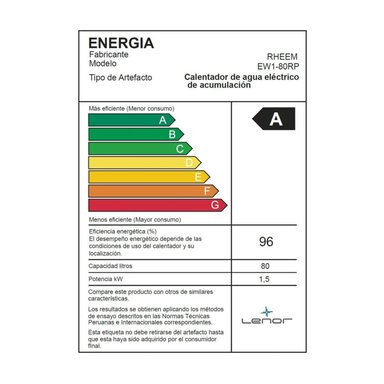 TERMA ELÉCTRICA 80L RHEEM AI SMART - 6