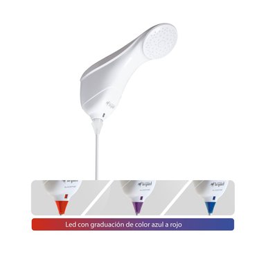 DUCHA ELÉCTRICA BRYANT SUBLIME BLANCO 6.8 KW 1.45 - 3