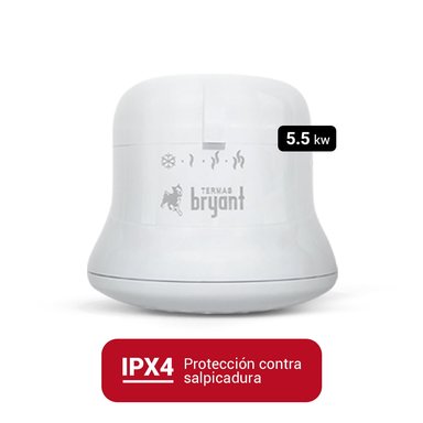 DUCHA ELÉCTRICA MAXILINEA 5.5 KW BRYANT - 2