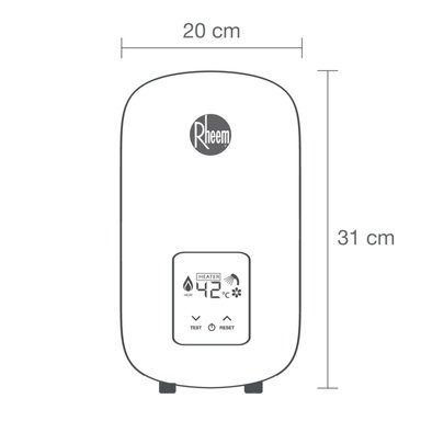 RAPIDUCHA ELEGANT DIGITAL 5,5 KW RHEEM - 5