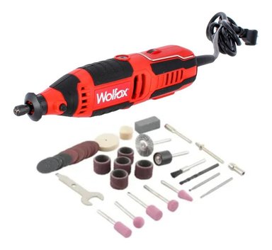 MULTIHERRAMIENTA WOLFOX WF1396 1/8' 135W 36000 RPM CON 40 ACCESORIOS