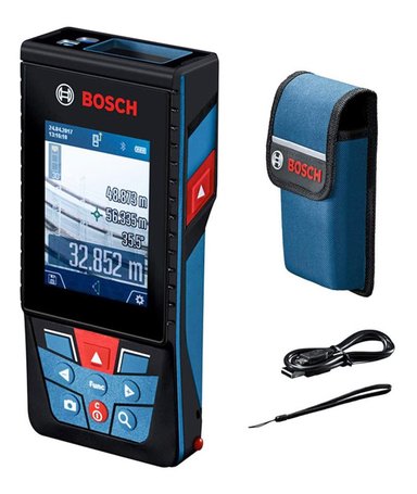 MEDIDOR DE DISTANCIA LÁSER DE 150 METROS BOSCH GLM 150-27 C