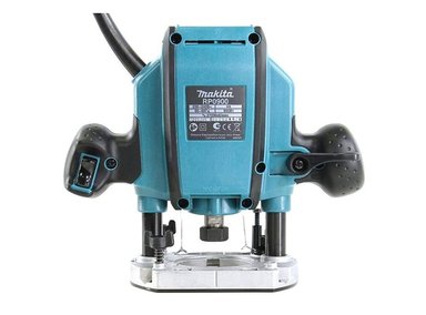 RUTEADORA 3/8 - 1/4 900W 35 MM + FRESA RECTA MAKITA RP0900X3 - 5
