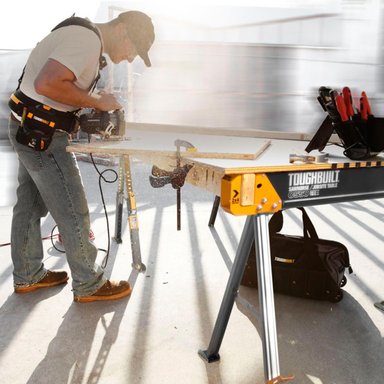 ACCESORIOS HERRAMIENTAS TOUGHBUILT TB-C550 NEGRO CABALLETE DE TRABAJO C550 PORTÁTIL - 5