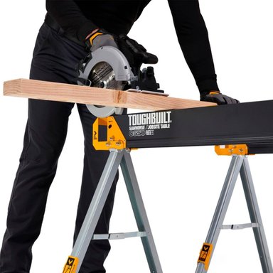 ACCESORIOS HERRAMIENTAS TOUGHBUILT TB-C550 NEGRO CABALLETE DE TRABAJO C550 PORTÁTIL - 6