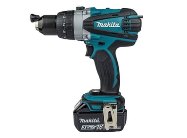 TALADRO PERCUTOR INALAMBRICO 18V 91NM DHP458RFE MAKITA - 3