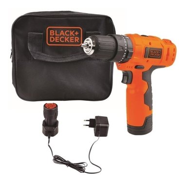TALADRO PERCUTOR 3/8 12V HP12-B2C BLACK Y DECKER