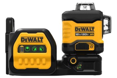 NIVEL LÁSER 3 LÍNEASX360 20V VERDE 30M BARETOOL DCLE34030GB