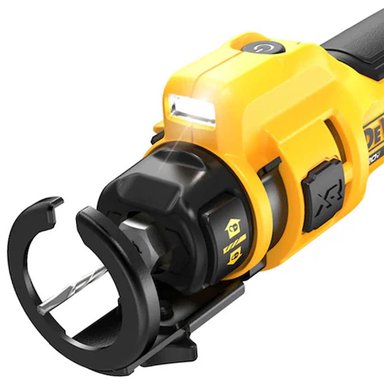 CORTADORA DE DRYWALL 1/8' - 1/4' 20V BRUSHLESS BARETOOL DEWALT DCE555B - 2