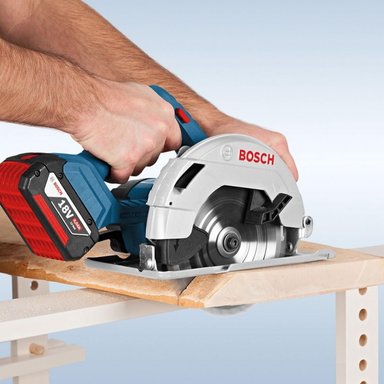 SIERRA CIRCULAR INALAMBRICA GKS 18V-57 61/2 SIN BAT BOSCH - 5