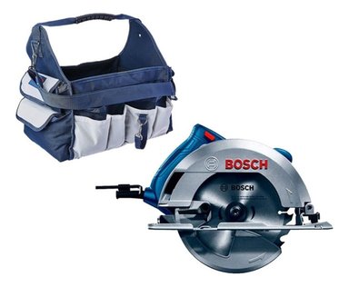 SIERRA CIRCULAR DE 7 1/4 1500W GKS 150 BOSCH + BOLSO