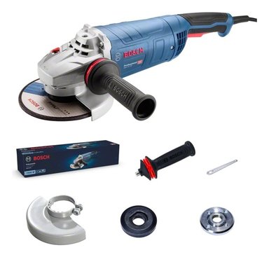 AMOLADORA ANGULAR 7' 2500W 8500 RPM BOSCH GWS 25-180 LVI