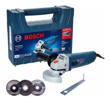 ESMERIL AMOLADORA 850W BOSCH GWS 850 NUEVO +MALETA + DISCOS