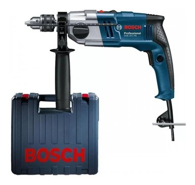 TALADRO PERCUTOR 1/2' 800W 48000 GPM MALETA BOSCH GSB 20-2 RE