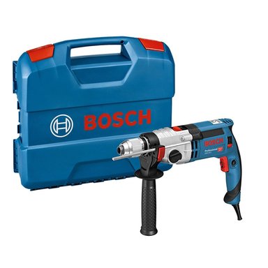 TALADRO PERCUTOR 1/2' 1100W 51000 GPM MALETA BOSCH GSB 24-2 - 2