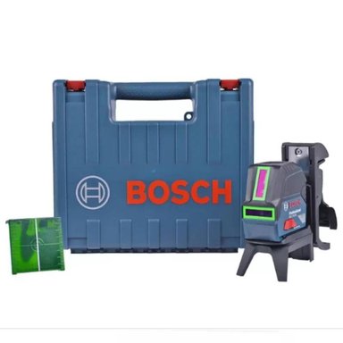 NIVEL LÁSER COMBINADO VERDE 15MTS GCL 2-15 G + MEDIDOR LASER 50 MTS LASER VERDE GLM 50-27 BOSCH 0601 - 2