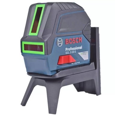 NIVEL LÁSER COMBINADO VERDE 15MTS GCL 2-15 G + MEDIDOR LASER 50 MTS LASER VERDE GLM 50-27 BOSCH 0601 - 3