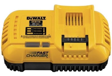 CARGADOR DEWALT DE BATERÍAS 20V/60V 8.0 AH DCB118-B2