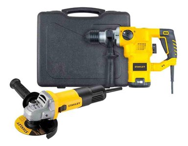 ROTOMARTILLO SDSPLUS 3.5J+AMOLADORA 4 1/2 750W STHR1232K-K10