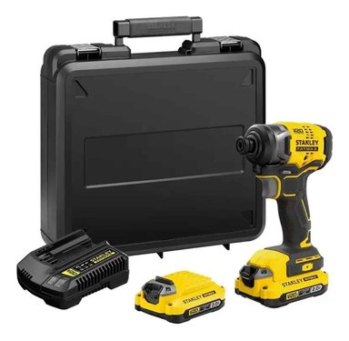 ATORNILLADOR DE IMPACTO 1/4 20V 180 NM FATMAX SBI810D2K-B2